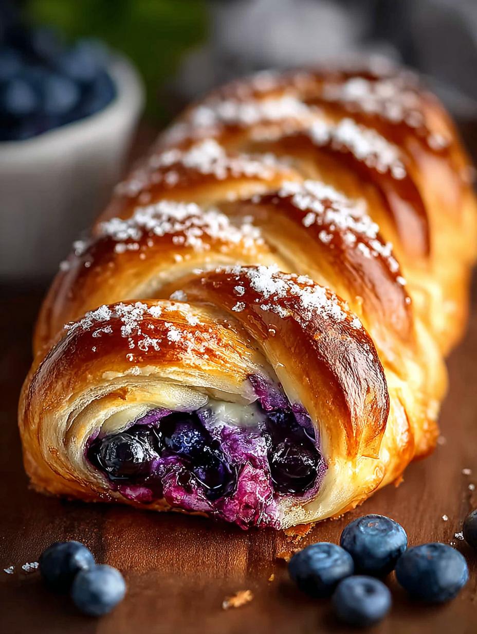 Delicious Blueberry Braid: 7 Steps to Perfect Pastry - Blueberry Braid - main visual representation