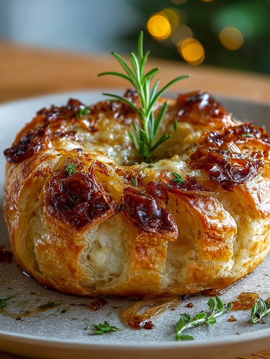 Caramelized Onion Gruyere Stuffed