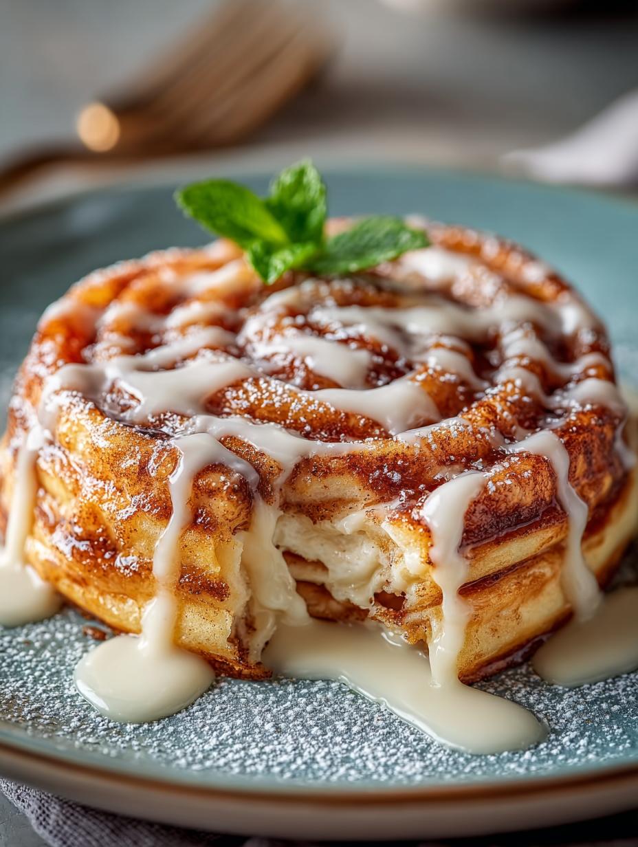 Cinnamon Roll Chaffles: 5 Steps to Deliciousness - Cinnamon Roll Chaffles - additional detail