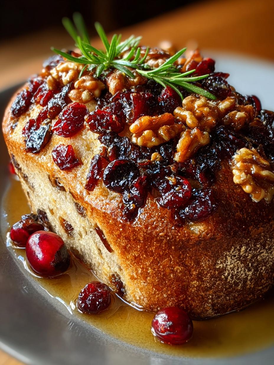 Cranberry Raisin Walnut Cinnamon