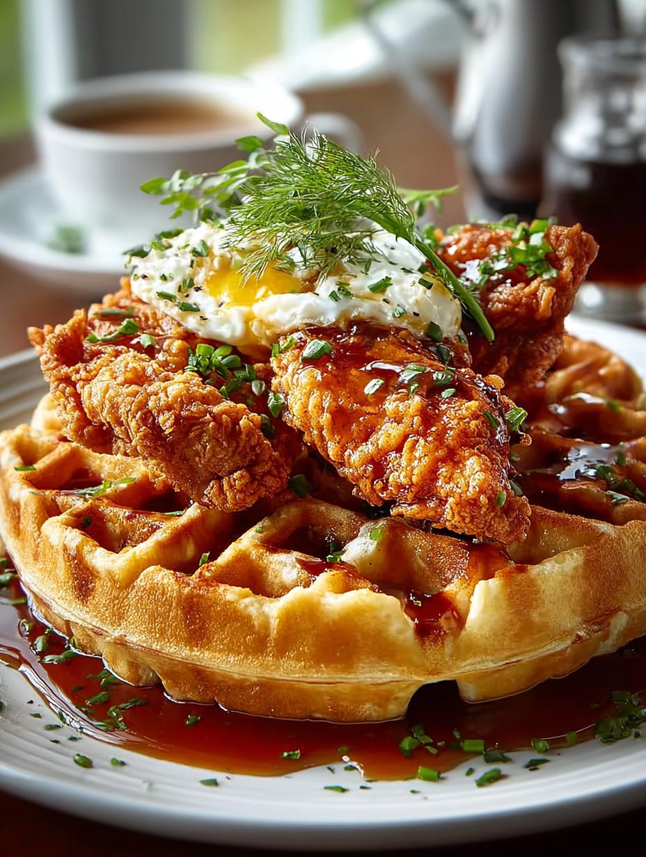 Crispy Chicken Waffles Delight: 7 Reasons to Indulge - Crispy Chicken Waffles Delight - additional detail