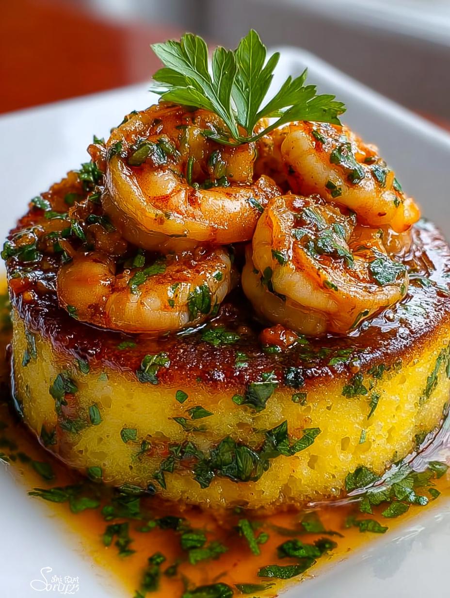 Garlic Shrimp Mofongo