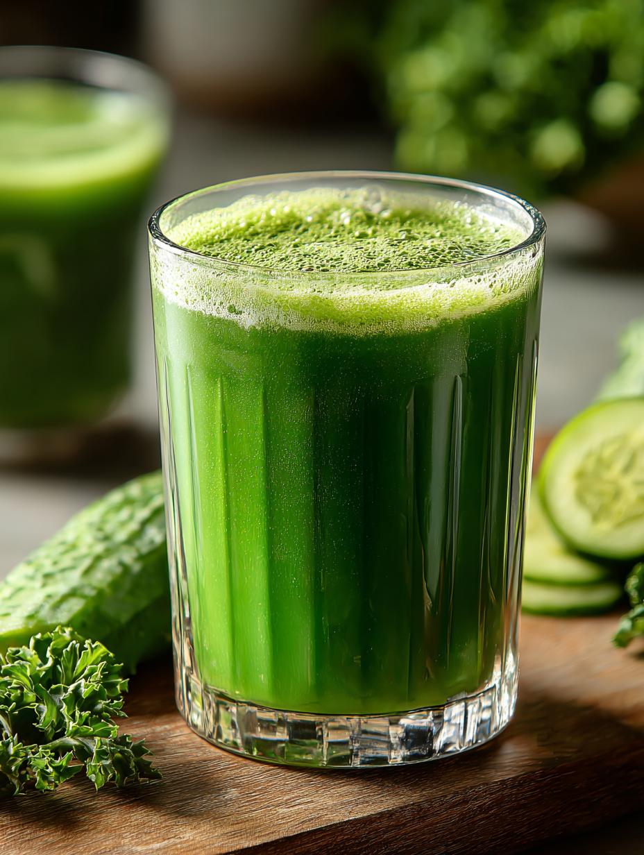 Green Detox Juice Refreshing