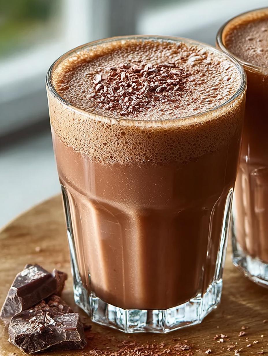 Healthy Chocolate Collagen Smoothie