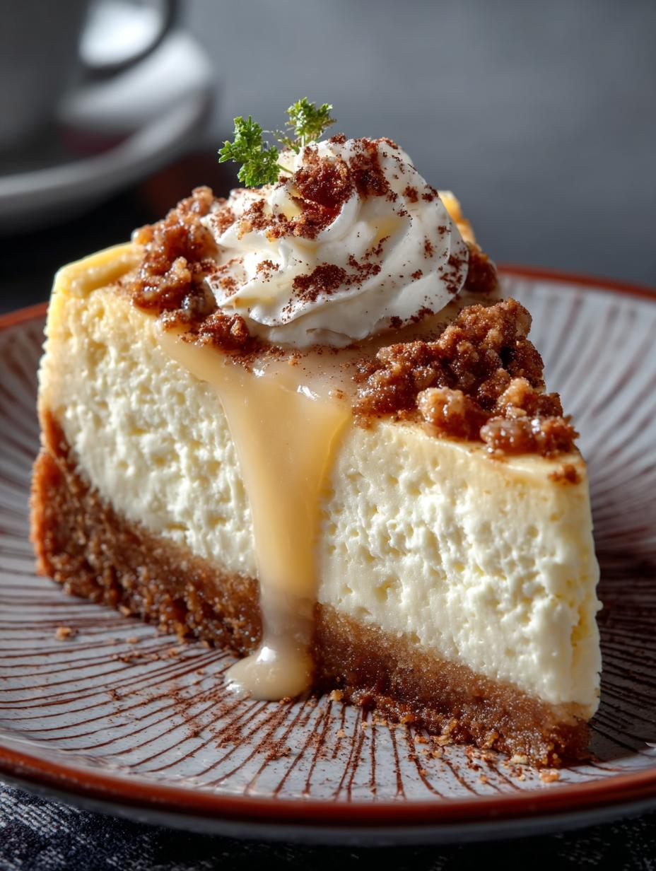 Keto Eggnog Cheesecake Festive