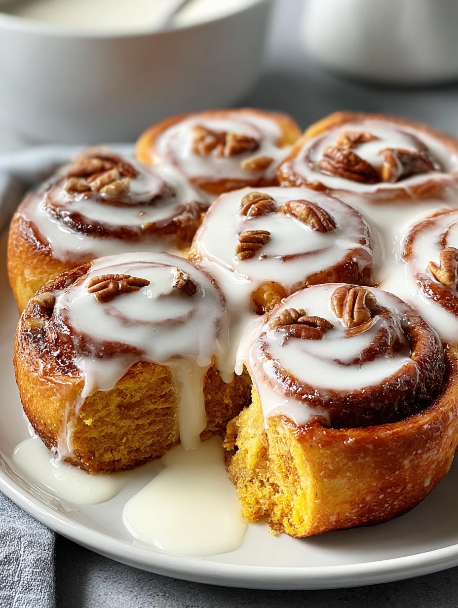 Keto Pumpkin Cinnamon Rolls