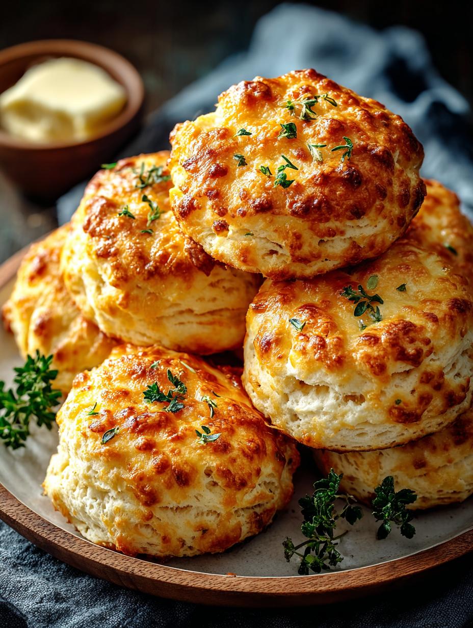 Keto Three Cheese Biscuits