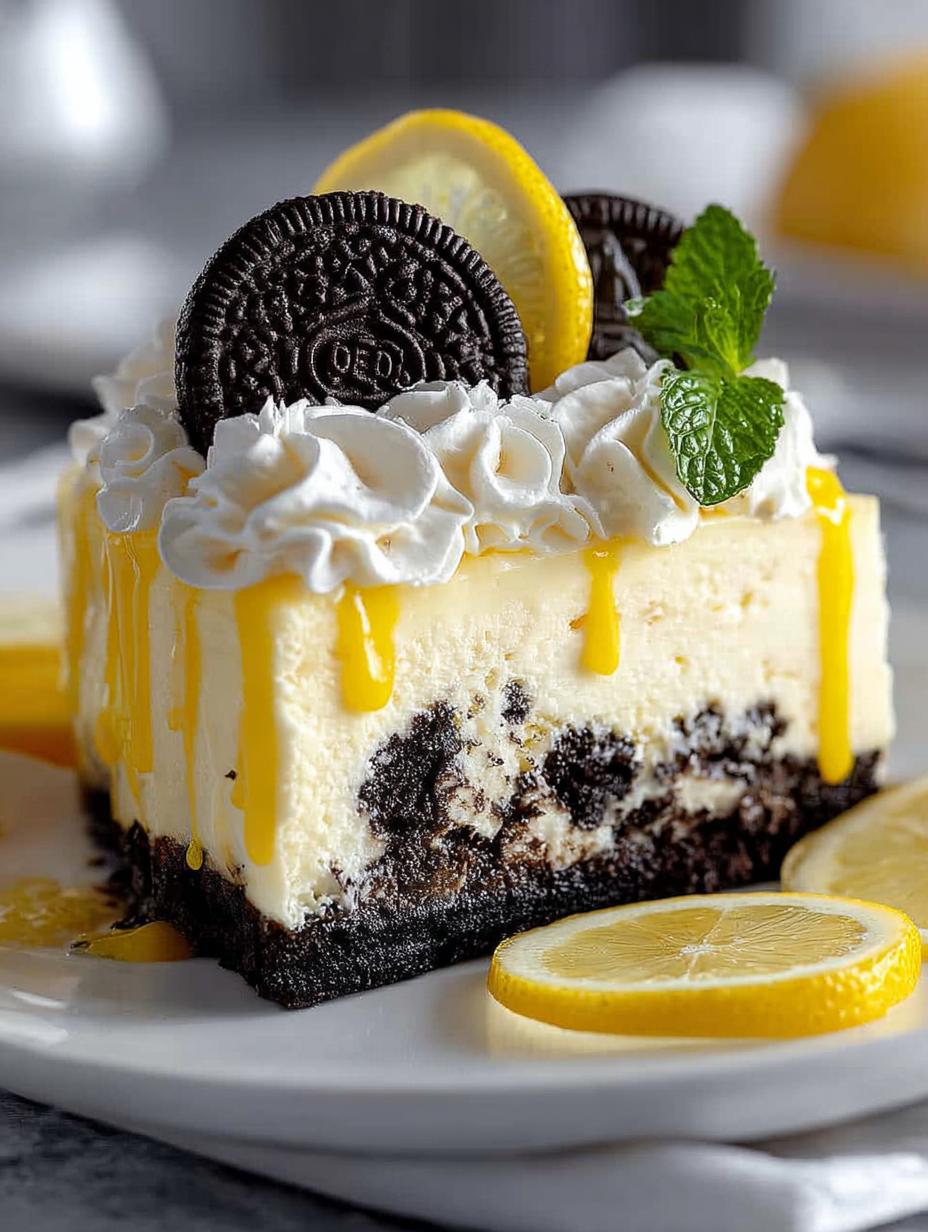 Lemony Oreo Dream