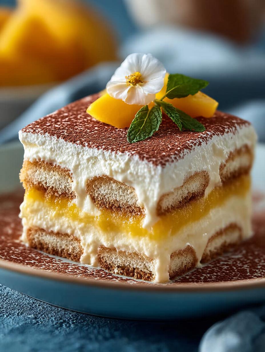 Mango Tiramisu