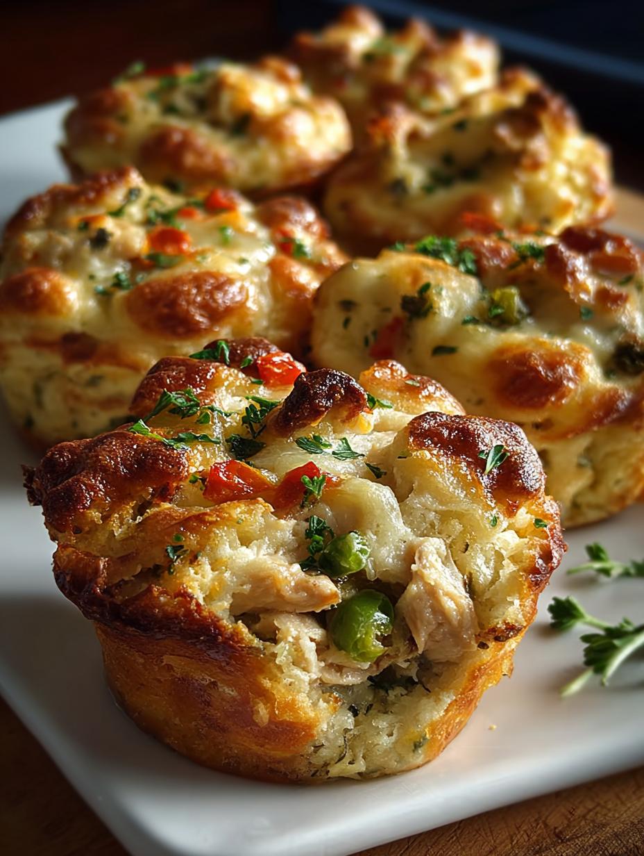 Muffin Tin Chicken Pot