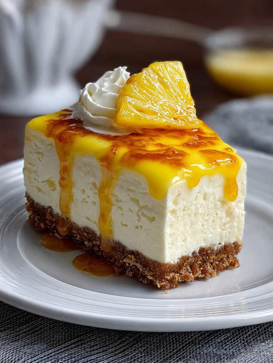 Pineapple Cheesecake