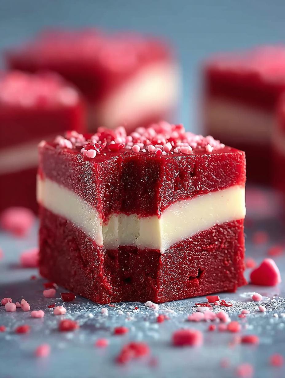 Delicious Red Velvet Fudge Recipe for All Occasions - Red Velvet Fudge - additional detail