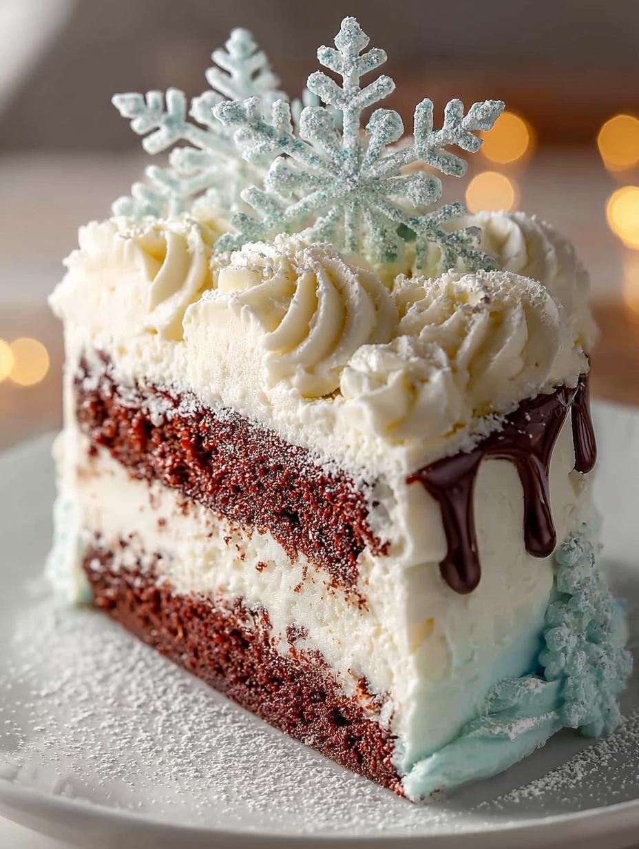Snowflake Cake