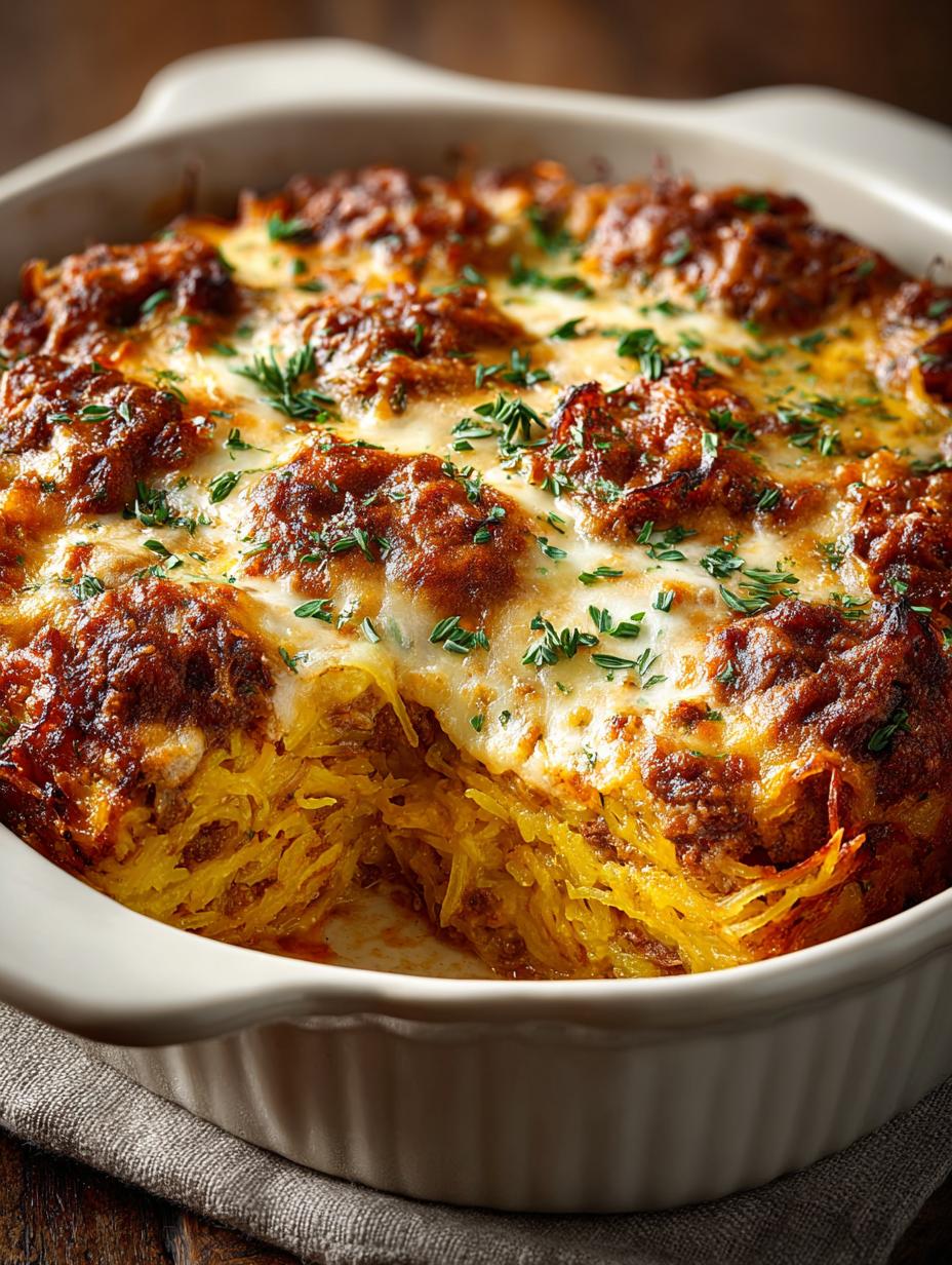 Spaghetti Squash Casserole Keto: 7 Comforting Recipes - Spaghetti Squash Casserole Keto - main visual representation