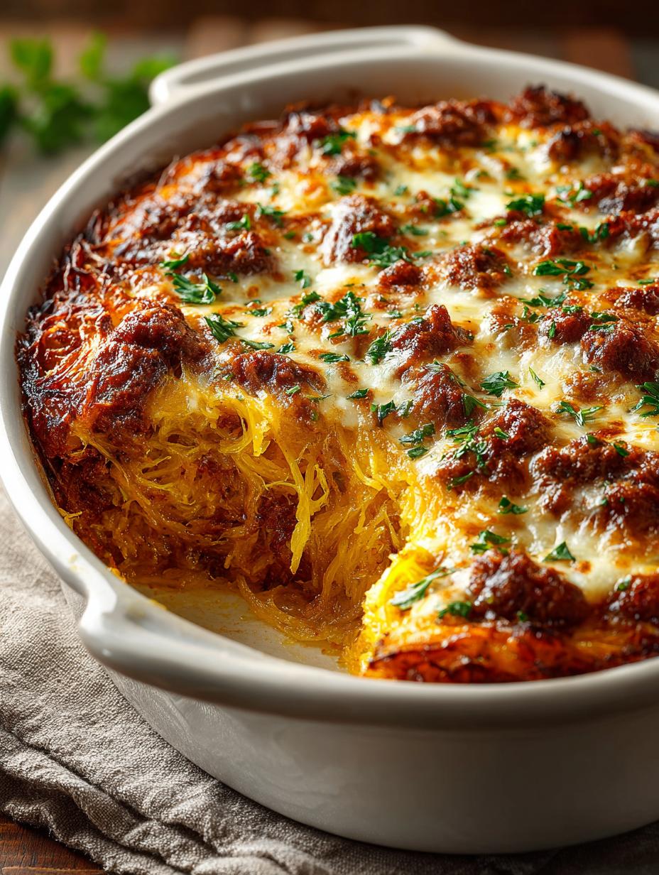 Spaghetti Squash Casserole Keto: 7 Comforting Recipes - Spaghetti Squash Casserole Keto - additional detail