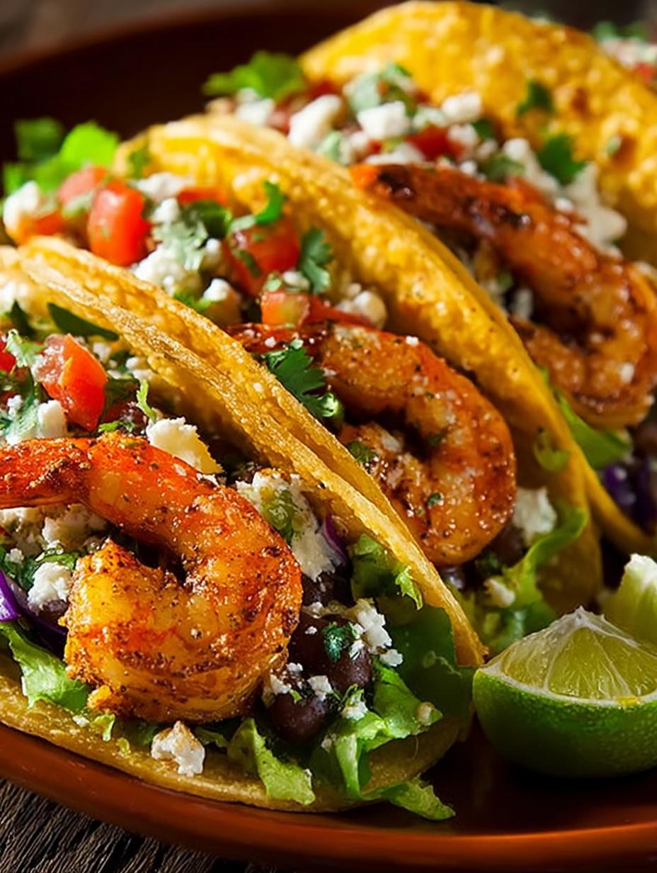 Spicy Grilled Shrimp Tacos