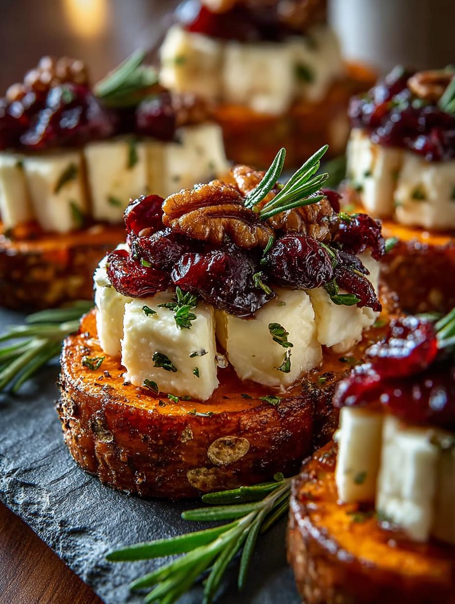 Sweet Potato Brie Cranberry