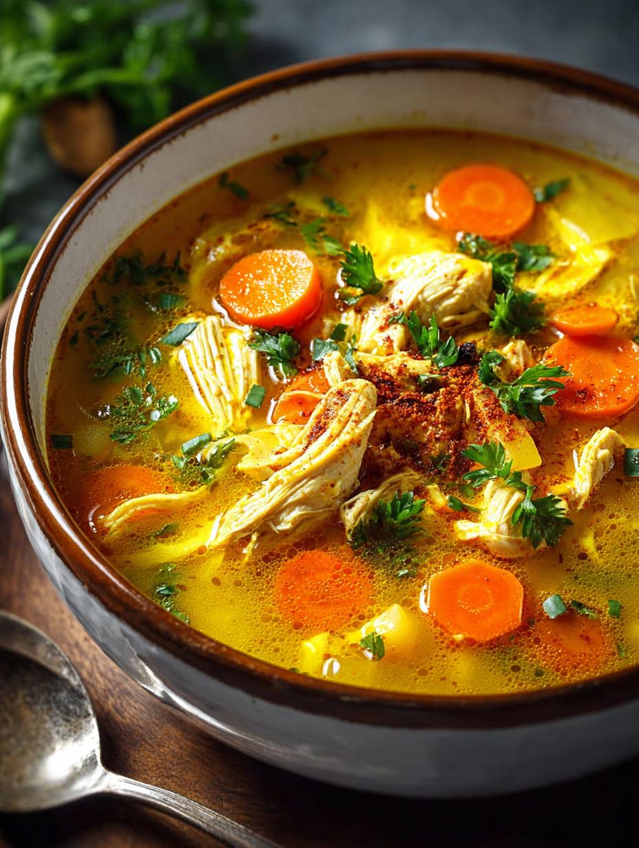 Turmeric Chicken Soup