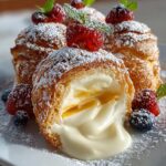 Vanilla Custard Cannoncini