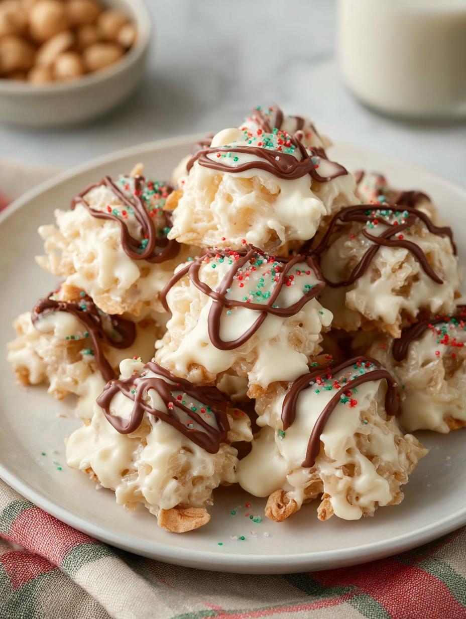 White Chocolate Haystacks