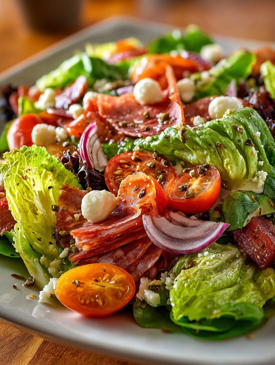 Antipasto Salad Italian Greens