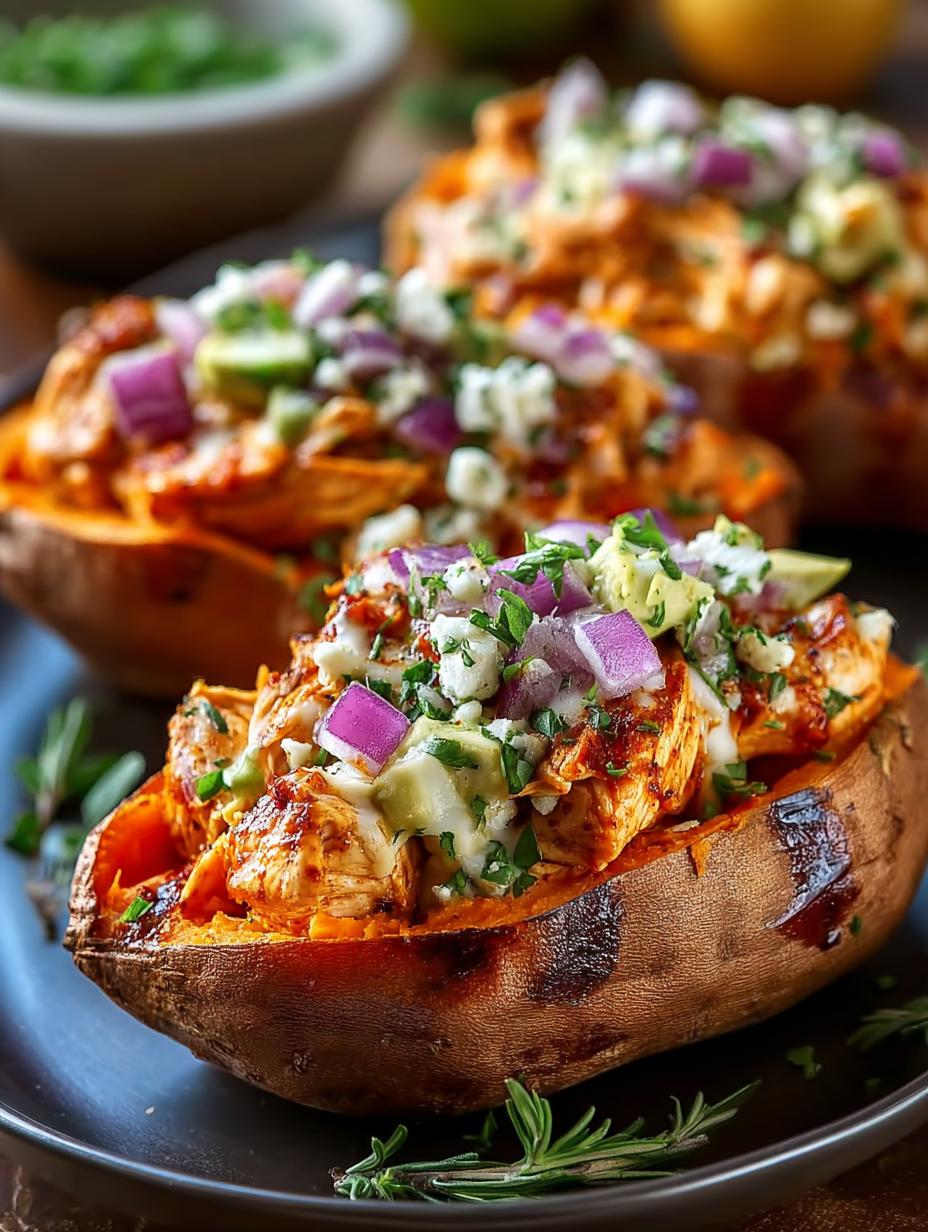 Bbq Chicken Stuffed Sweet