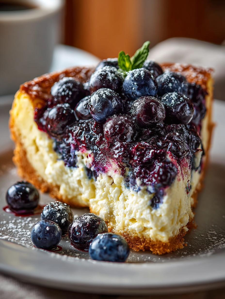Delicious Blueberry Cottage Cheese Breakfast Bake - Blueberry Cottage Cheese Breakfast - additional detail