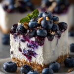 Blueberry Frozen Cottage Cheese