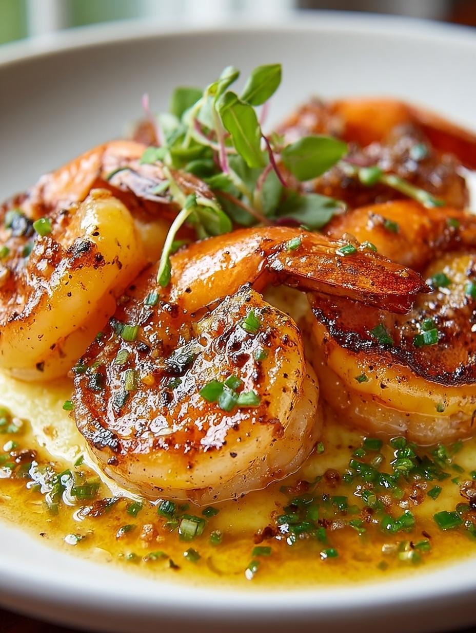 Brown Butter Poached Shrimp: A Delectable Seafood Delight - Brown Butter Poached Shrimp - main visual representation