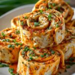 Buffalo Chicken Pinwheels