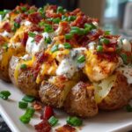 Cajun Chicken Loaded Potato