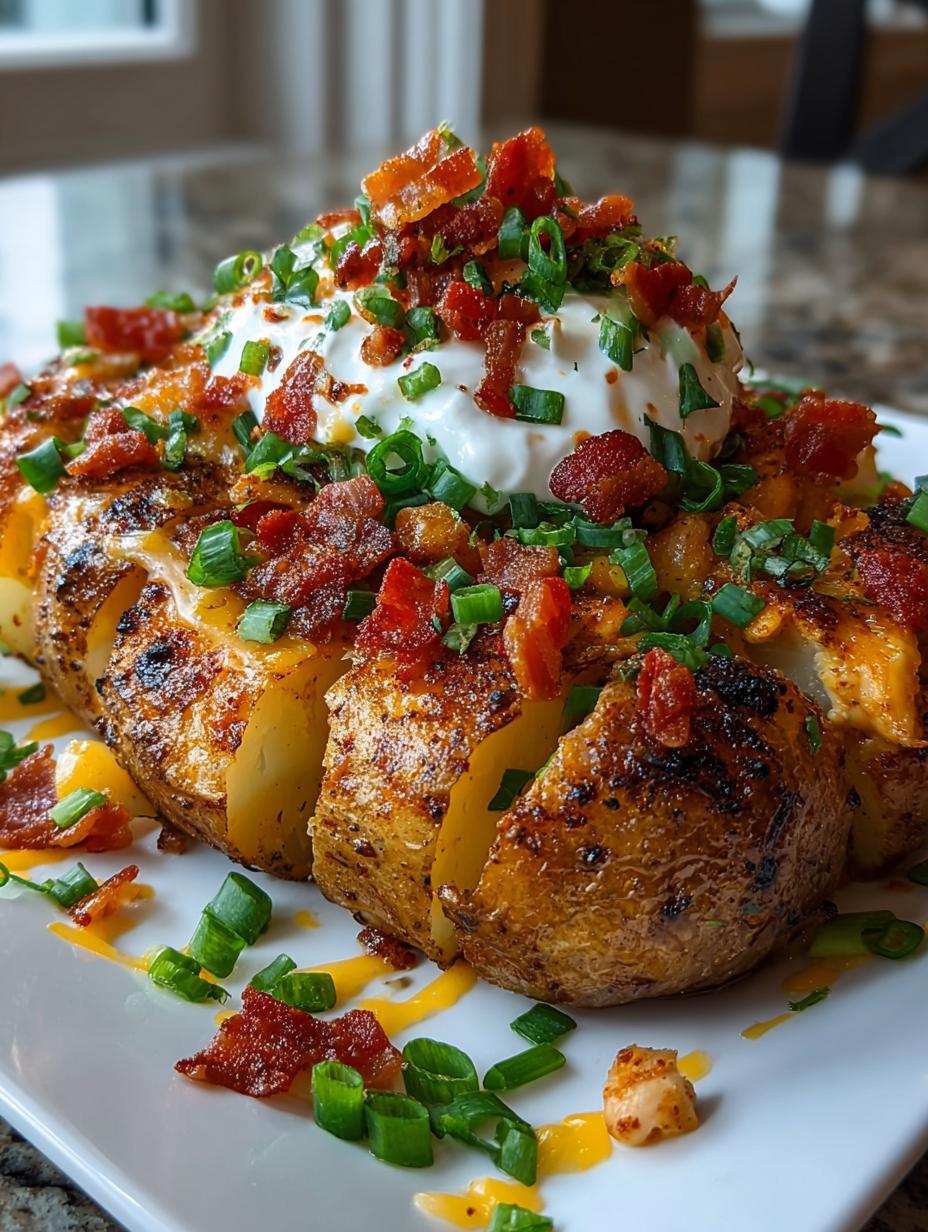 Cajun Chicken Loaded Potato Bake That Will Wow You - Cajun Chicken Loaded Potato - additional detail