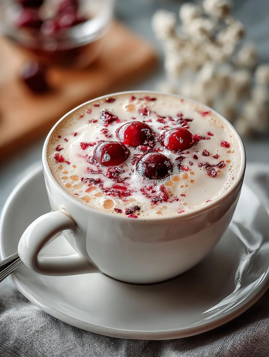 Delicious Cherry Vanilla Tea Latte: 7 Simple Steps 5 Delicious Cherry Vanilla Tea Latte: 7 Simple Steps - Cherry Vanilla Tea Latte - additional detail