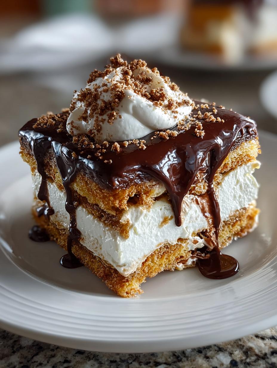 Chocolate Eclair Cake Bake