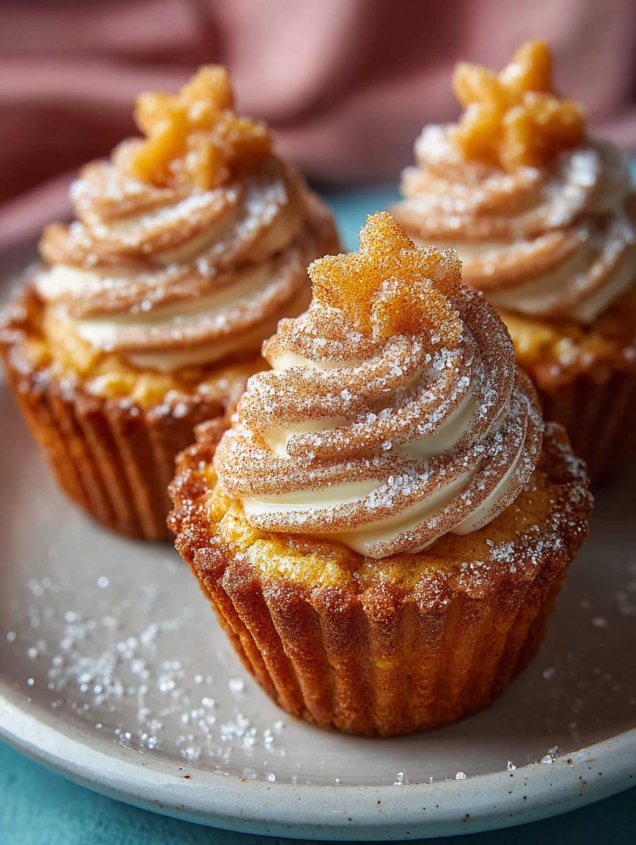 Delicious Churro Cupcakes: 12 Perfect Treats for You - Churro Cupcakes - additional detail