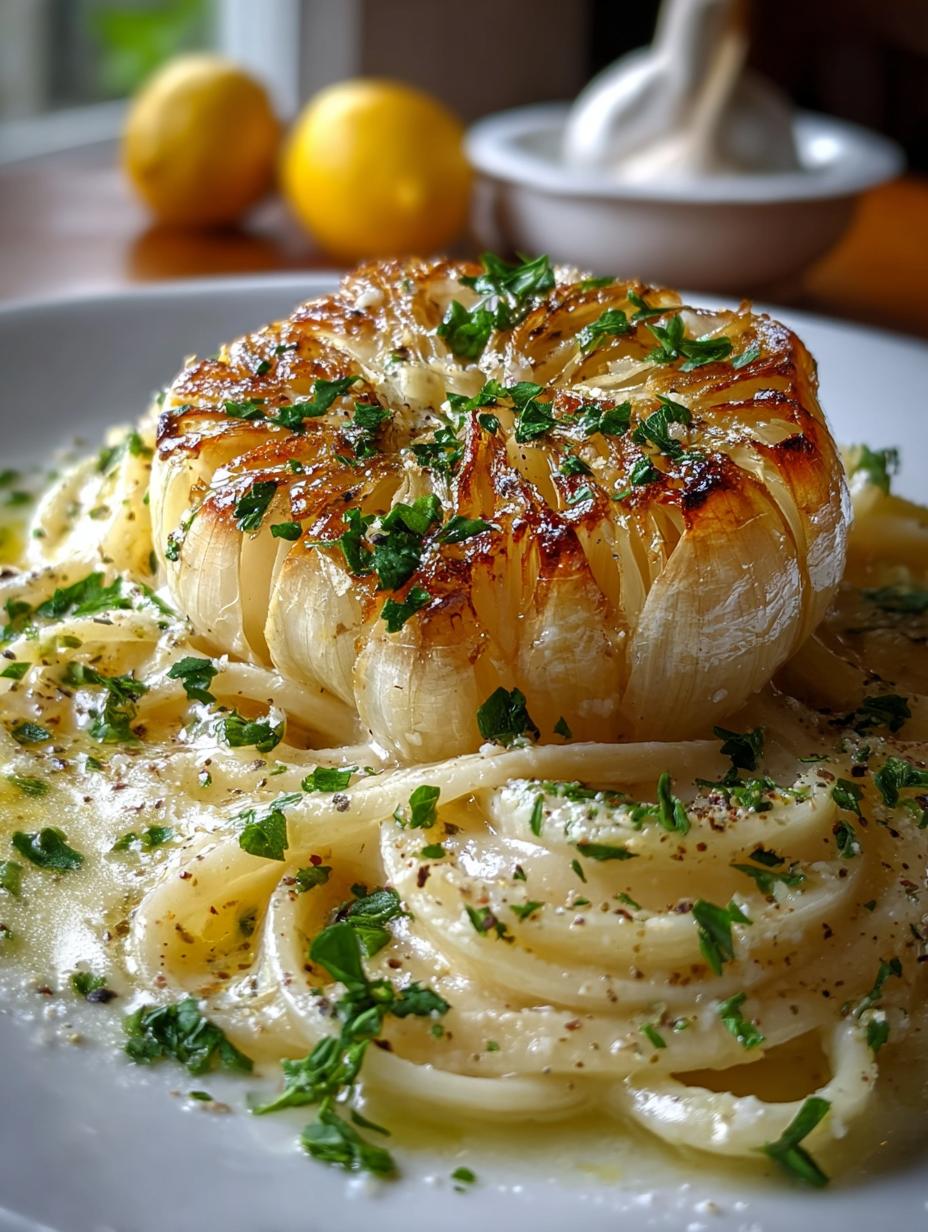 Creamy Roast Garlic Lemon Pasta Sauce You’ll Love - Creamy Roast Garlic Lemon - additional detail