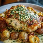 Crockpot Garlic Parmesan Chicken