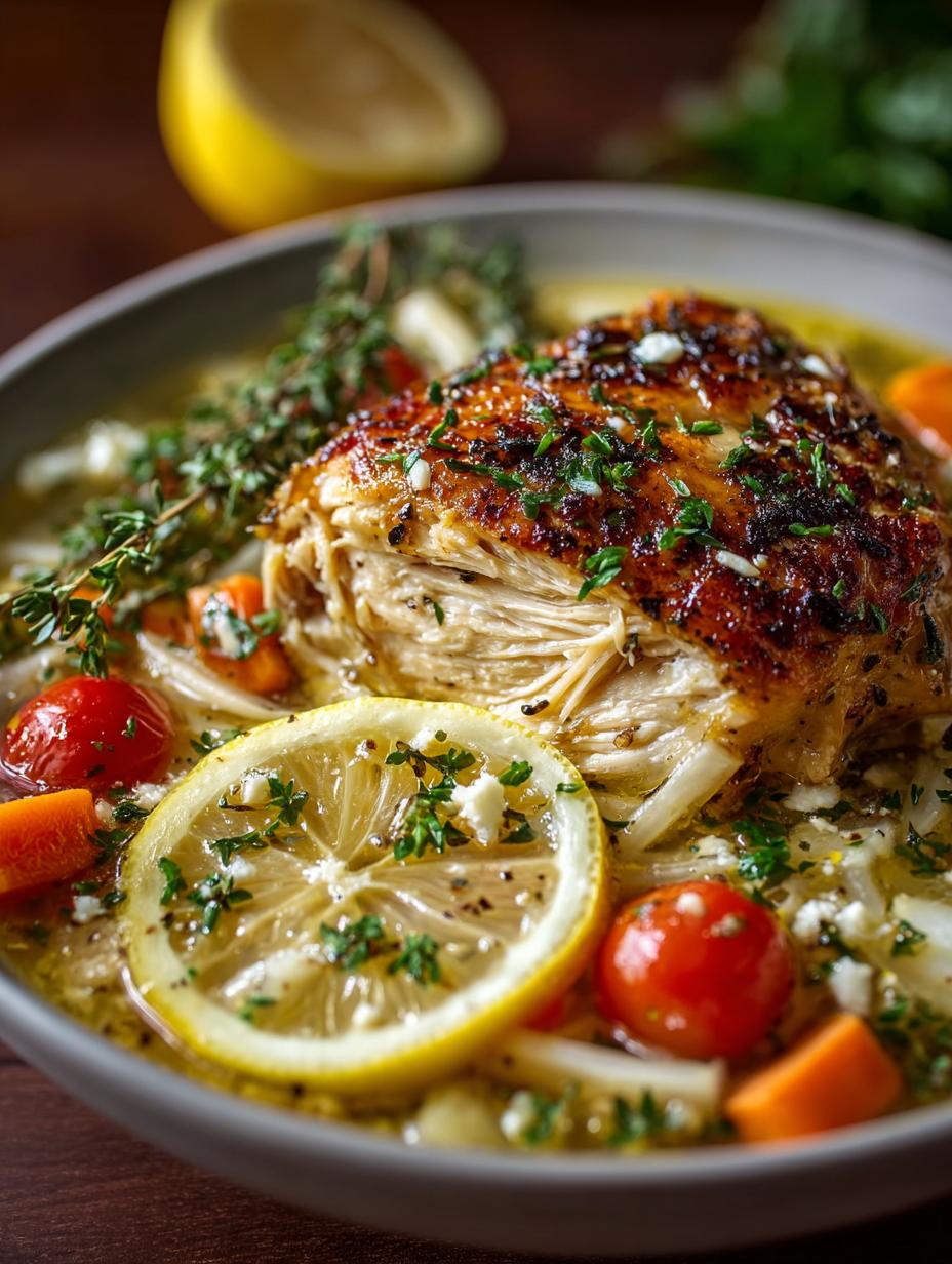 Greek Inspired Lemon Chicken