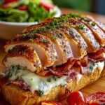 Grilled Chicken Cordon Bleu