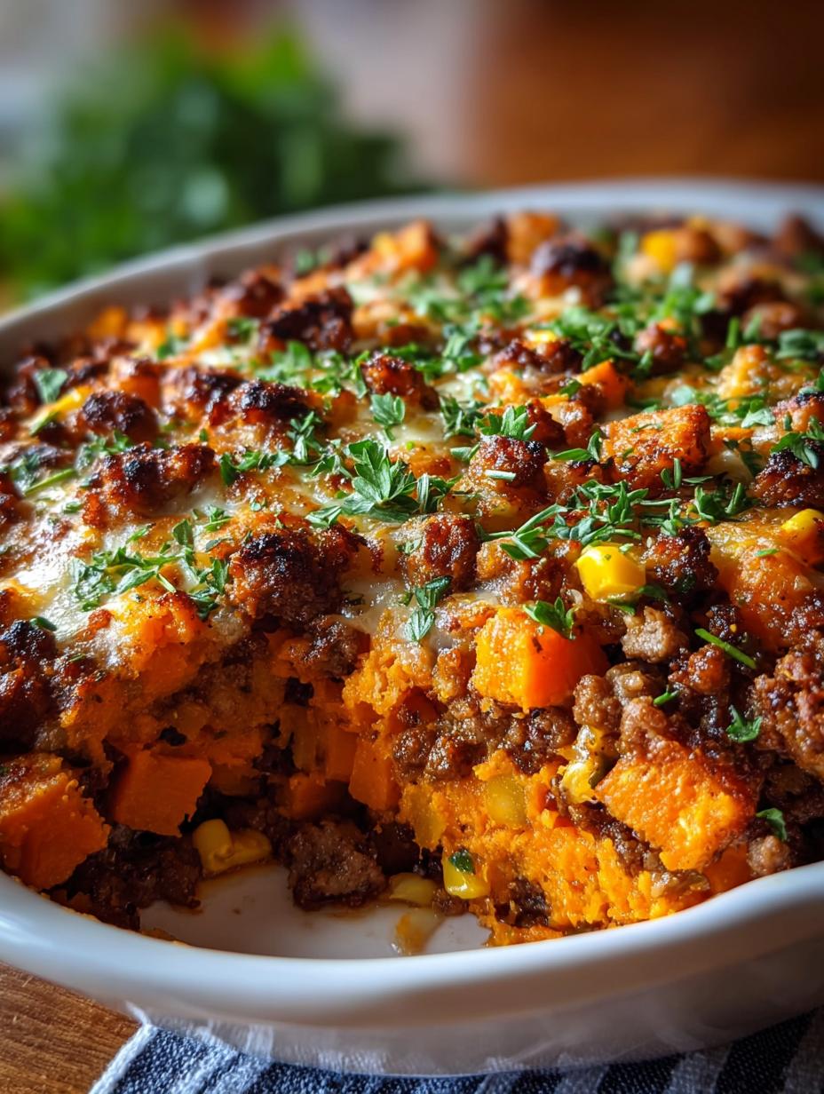 Ground Turkey Sweet Potato Casserole: 6 Flavorful Steps - Ground Turkey Sweet Potato - additional detail
