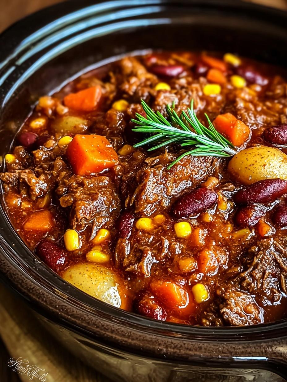 Hearty Slow Cooker Cowboy Beans: 7 Bold Comforting Flavors - Hearty Slow Cooker Cowboy - main visual representation