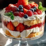 Heavenly Keto Berry Trifle