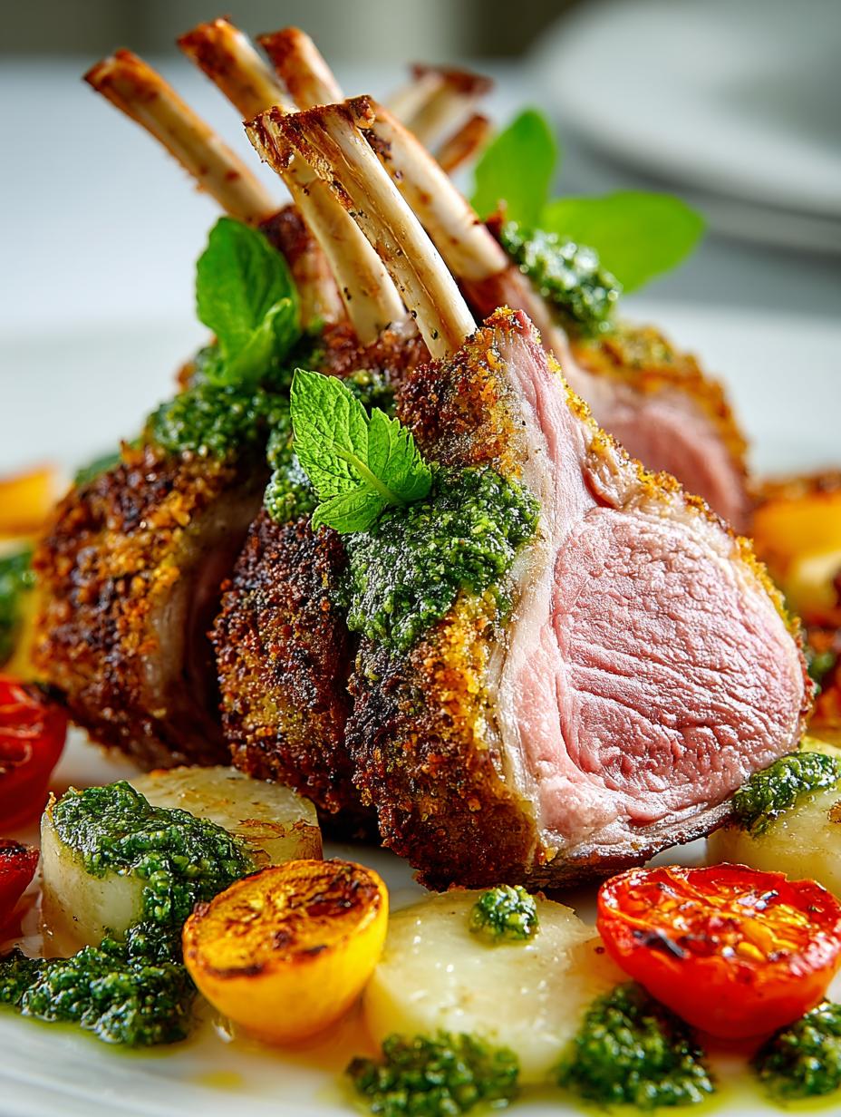 Herb Crusted Rack Lamb: 7 Steps to Gourmet Perfection - Herb Crusted Rack Lamb - main visual representation