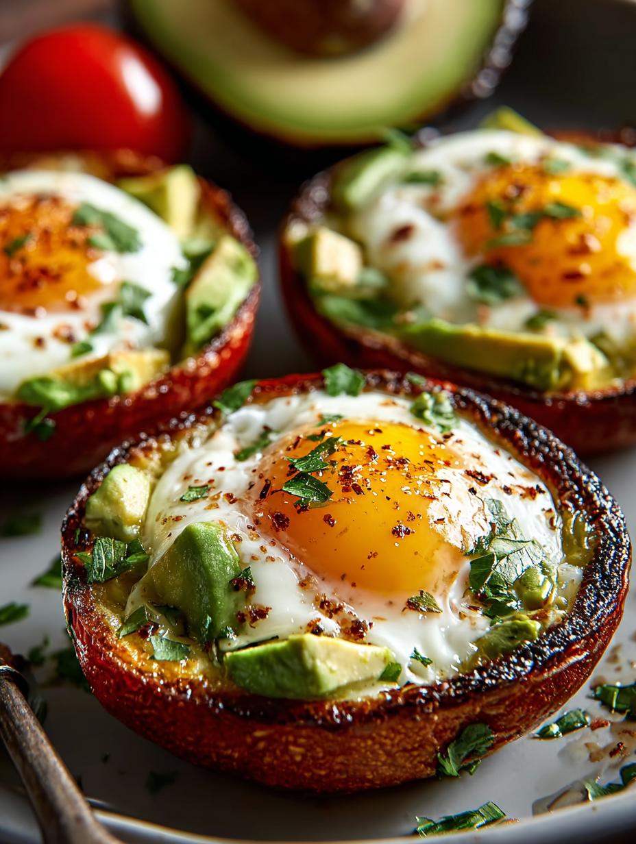 Keto Baked Egg Boats