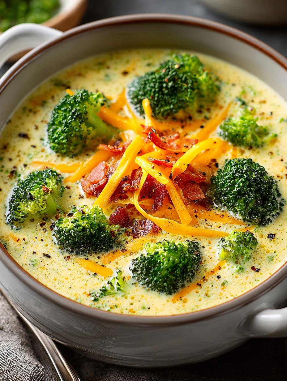Keto Broccoli Cheddar Soup: 5 Reasons to Love This Recipe - Keto Broccoli Cheddar Soup - main visual representation