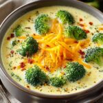 Keto Broccoli Cheddar Soup