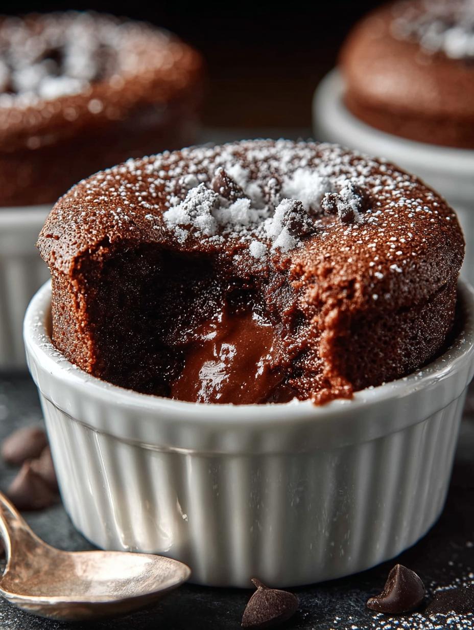 Keto Chocolate Souffle Guilt