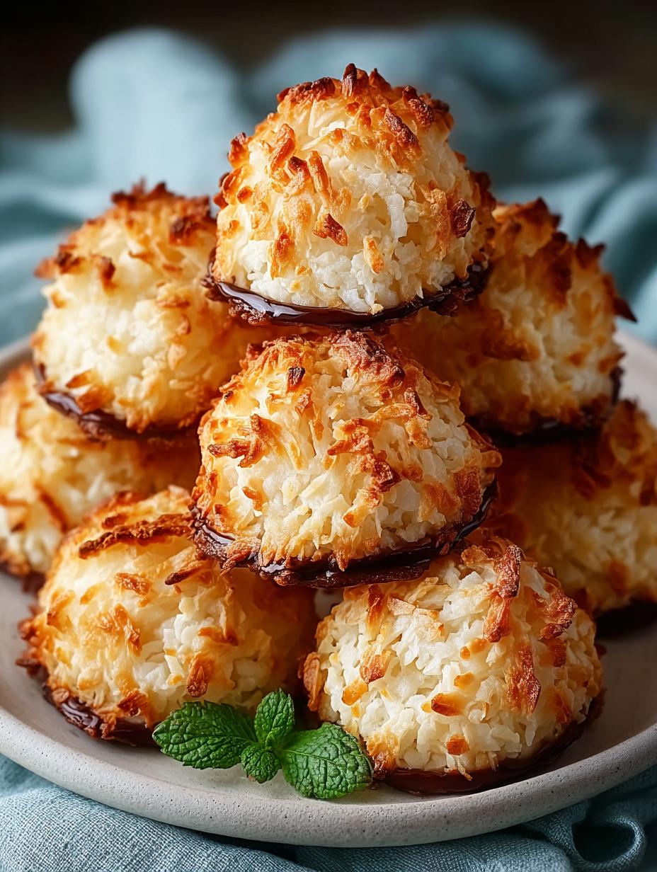 Keto Coconut Macaroons Low