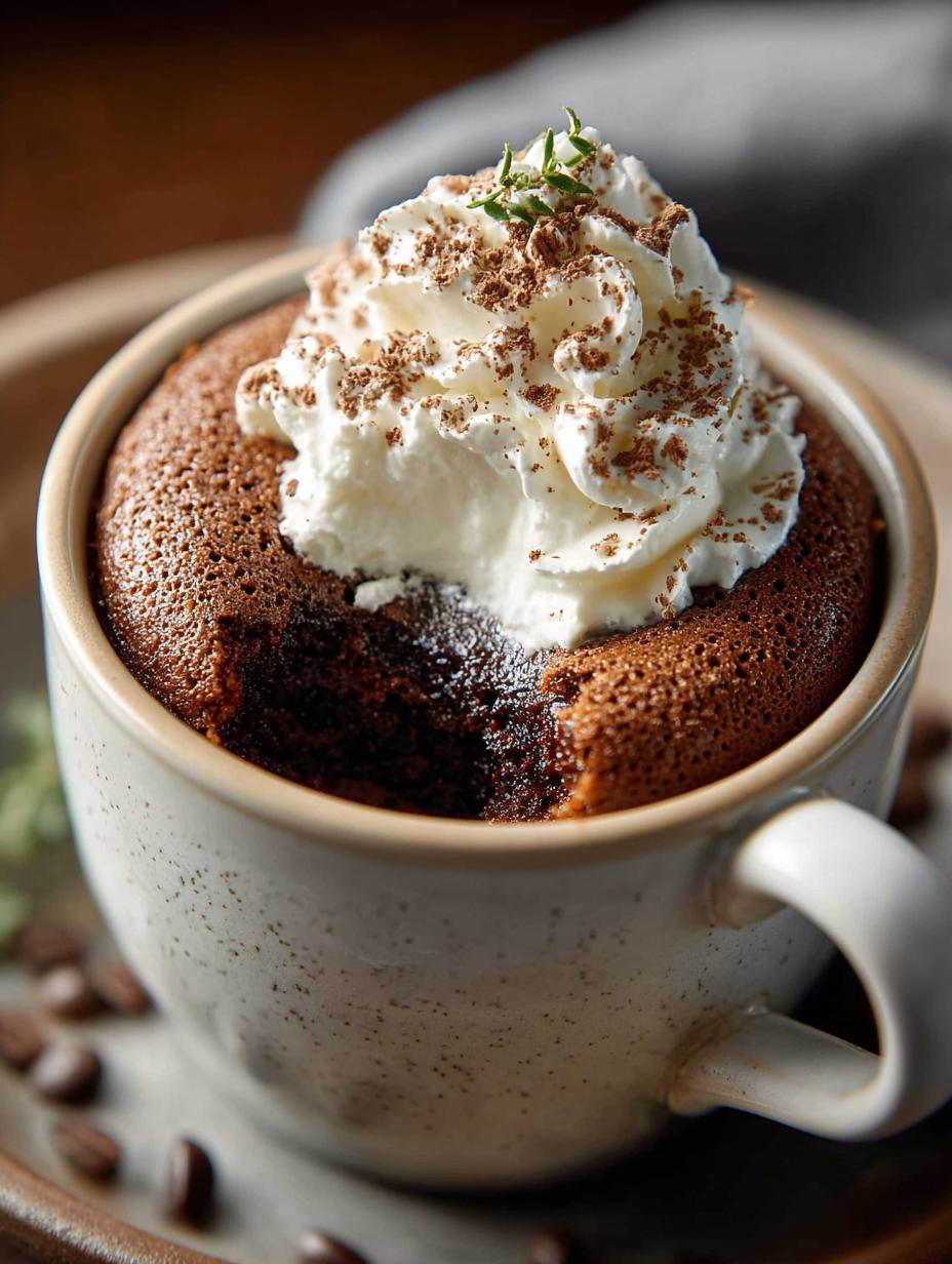 Keto Espresso Mug Cake