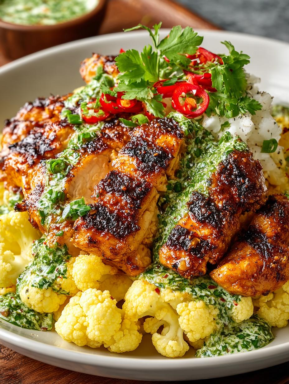 Keto Peruvian Chicken Cauliflower